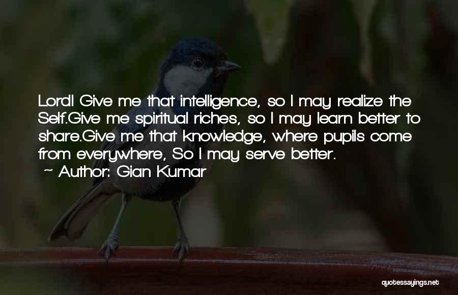 Self Serve Quotes By Gian Kumar