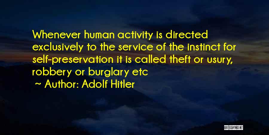 Self Service Quotes By Adolf Hitler