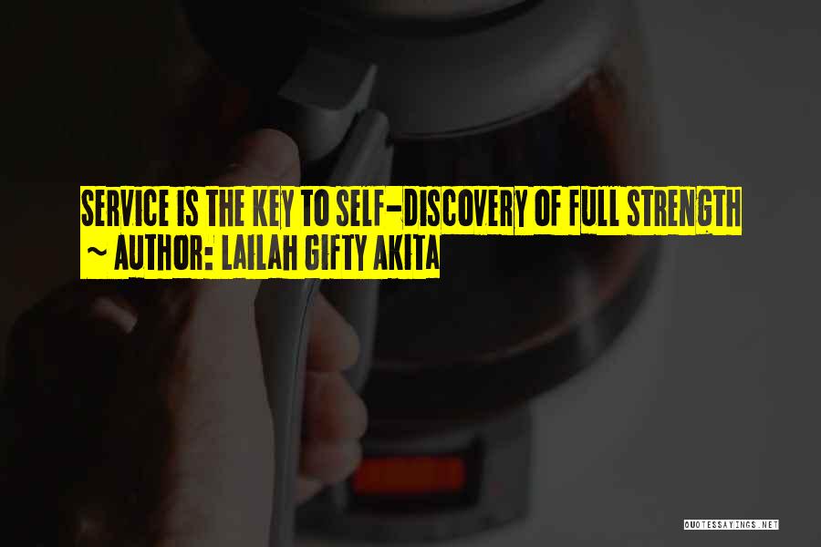 Self Service Quotes By Lailah Gifty Akita