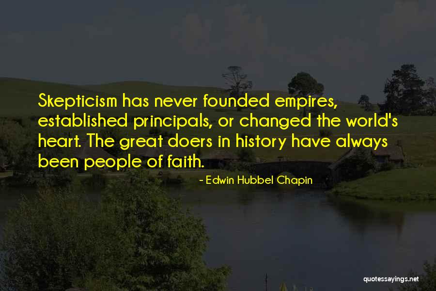 Self Skepticism Quotes By Edwin Hubbel Chapin Self Skepticism Quotes By Edwin Hubbel Chapin