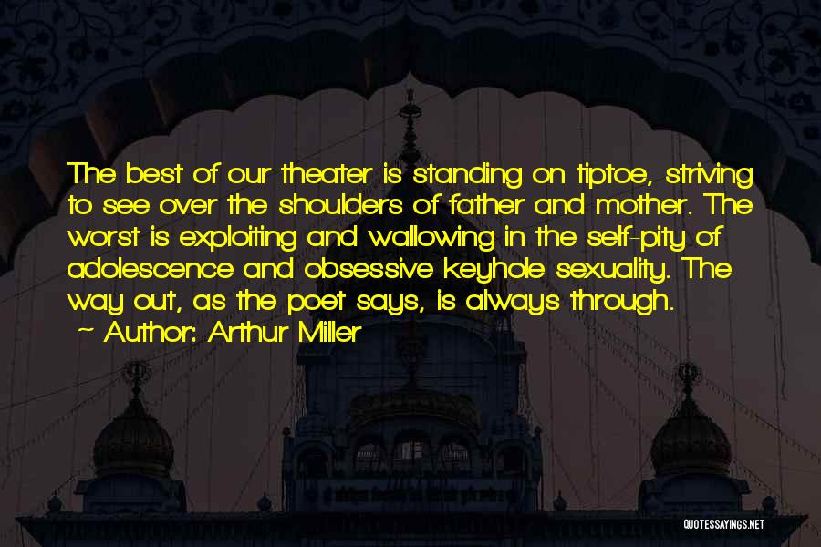Self Striving Quotes By Arthur Miller