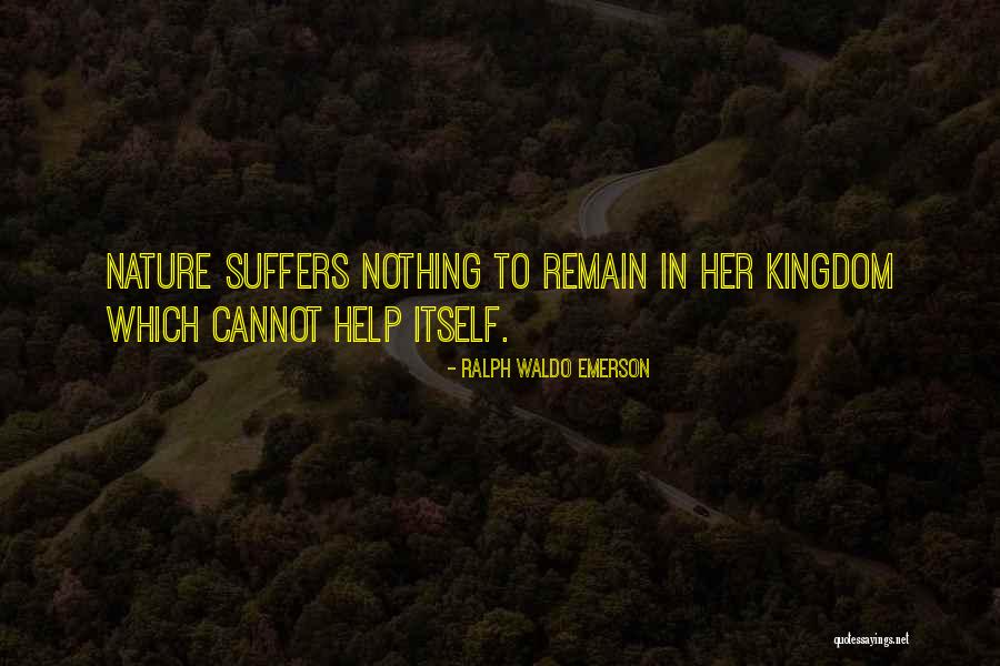 Self Suffering Quotes By Ralph Waldo Emerson Self Suffering Quotes By Ralph Waldo Emerson