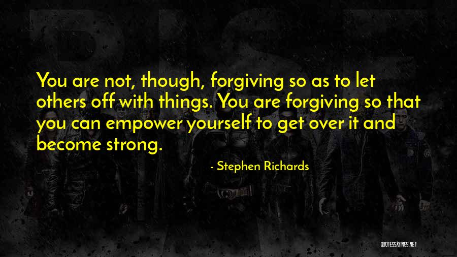 Self Suffering Quotes By Stephen Richards Self Suffering Quotes By Stephen Richards