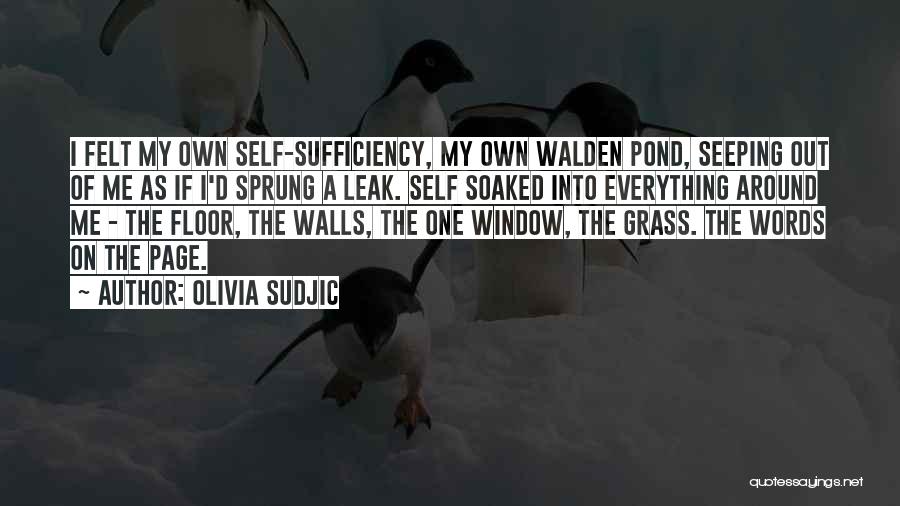 Self Sufficiency Quotes By Olivia Sudjic