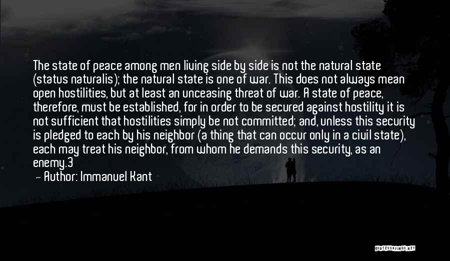 Self Sufficient Living Quotes By Immanuel Kant