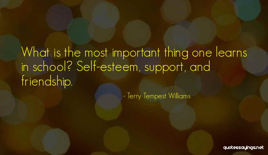 Self Support Quotes By Terry Tempest Williams Self Support Quotes By Terry Tempest Williams