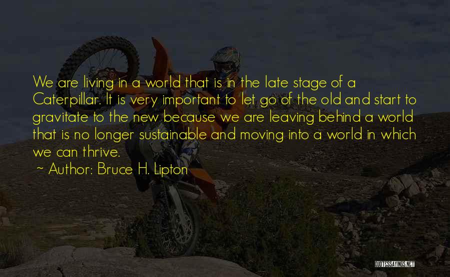 Self Sustainable Living Quotes By Bruce H. Lipton