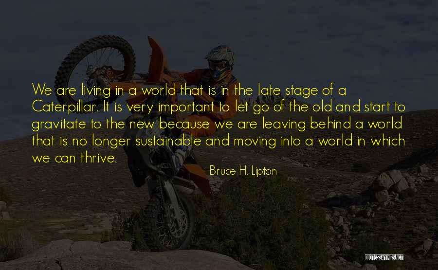 Self Sustainable Living Quotes By Bruce H. Lipton