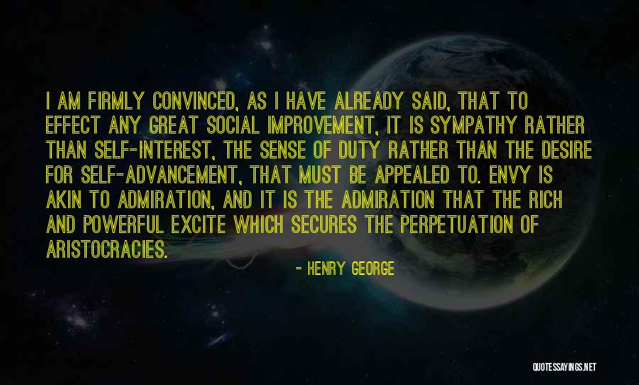 Self Sympathy Quotes By Henry George Self Sympathy Quotes By Henry George