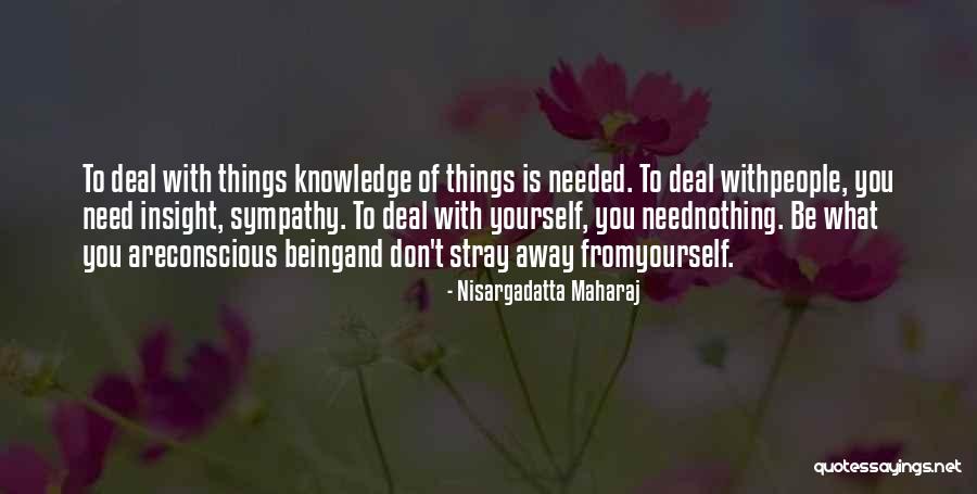 Self Sympathy Quotes By Nisargadatta Maharaj Self Sympathy Quotes By Nisargadatta Maharaj