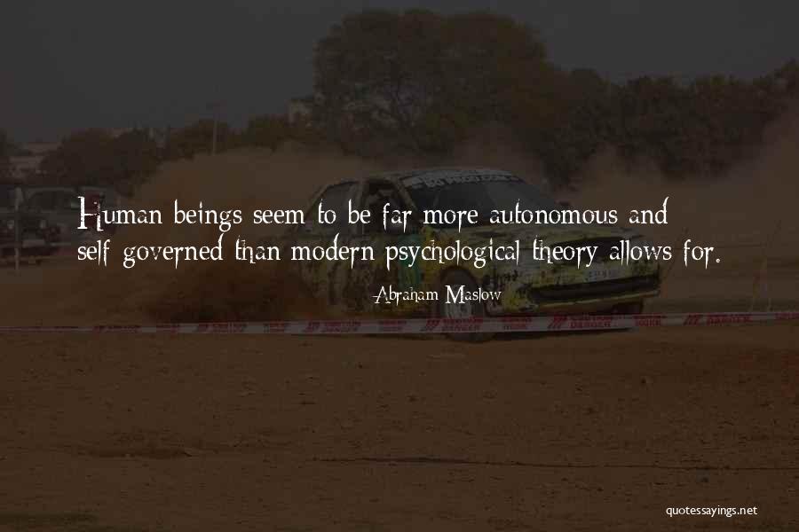 Self Theory Quotes By Abraham Maslow Self Theory Quotes By Abraham Maslow