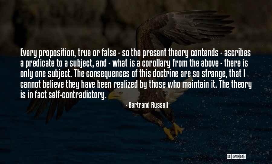 Self Theory Quotes By Bertrand Russell Self Theory Quotes By Bertrand Russell