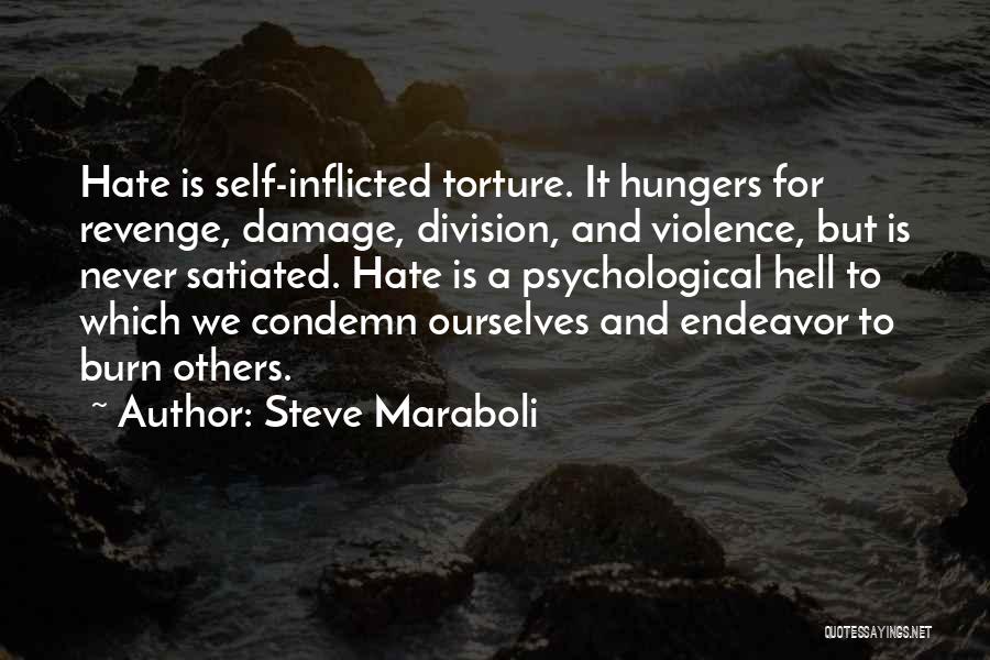 Self Torture Quotes By Steve Maraboli