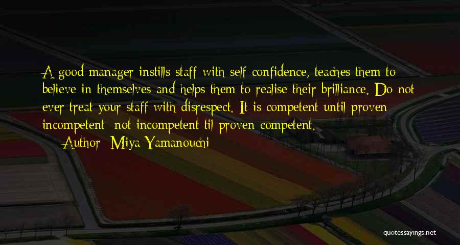 Self Treat Quotes By Miya Yamanouchi