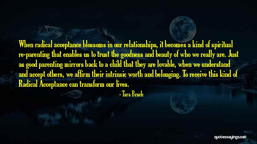 Self Worth And Acceptance Quotes By Tara Brach