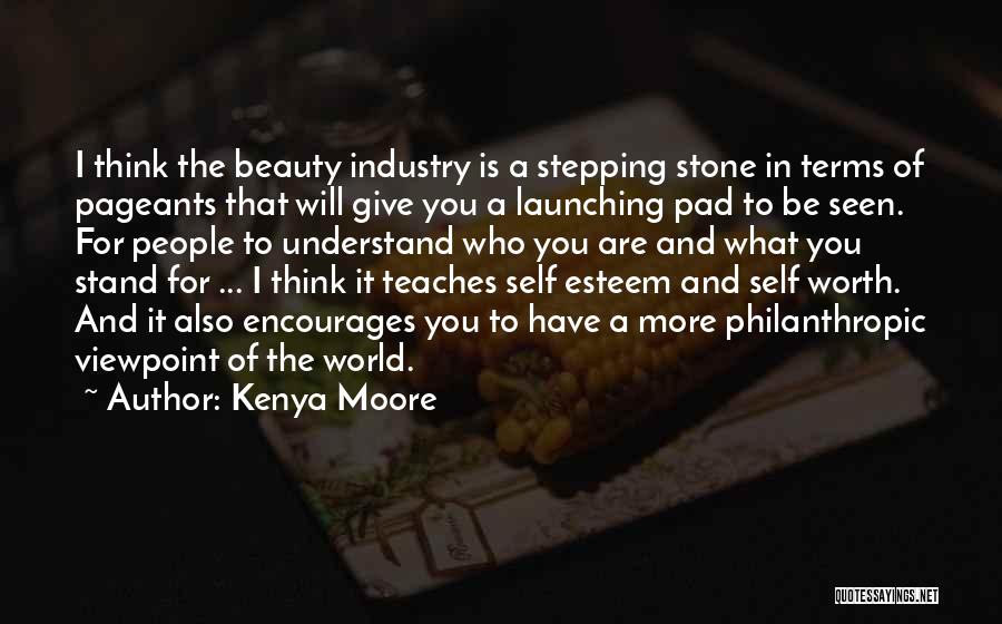 Self Worth And Beauty Quotes By Kenya Moore