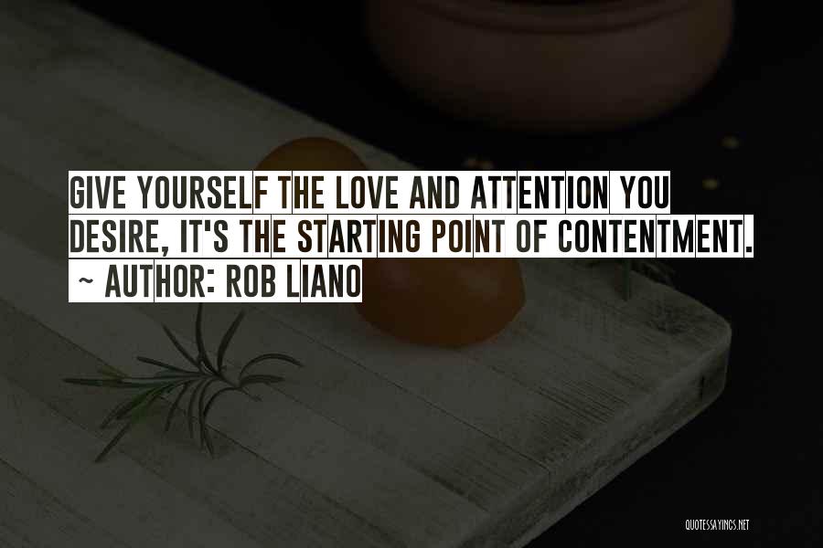 Self Worth And Love Quotes By Rob Liano