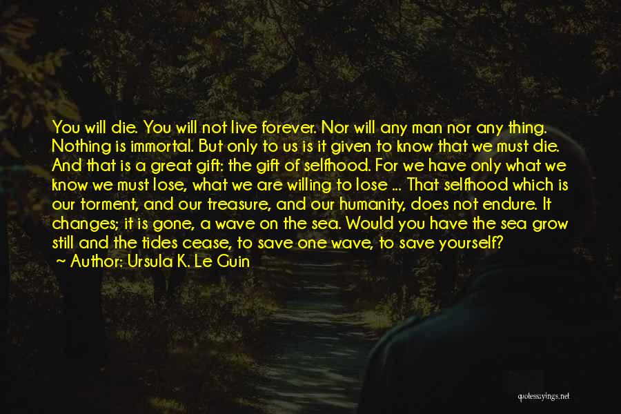 Selfhood Quotes By Ursula K. Le Guin