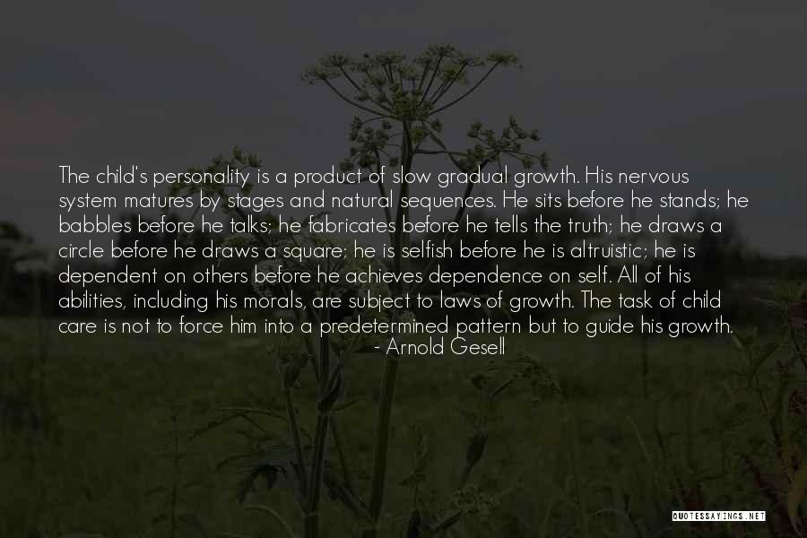 Selfish Children Quotes By Arnold Gesell Selfish Children Quotes By Arnold Gesell