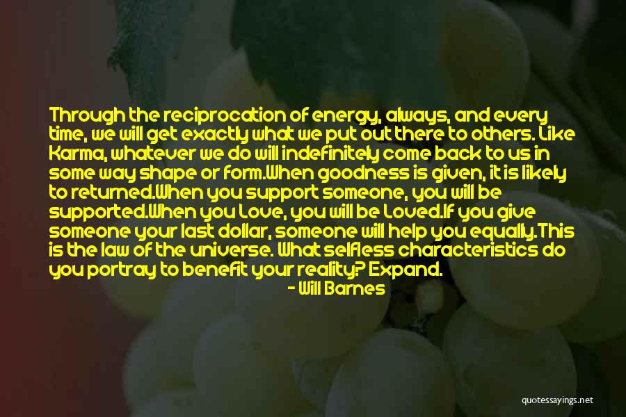 Selfless Love Quotes By Will Barnes Selfless Love Quotes By Will Barnes