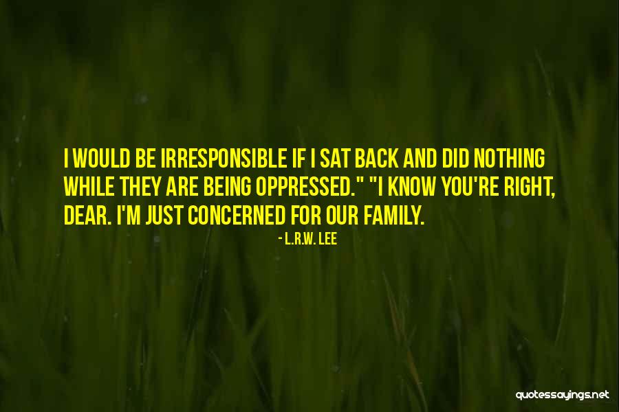 Seliplaw Quotes By L.R.W. Lee Seliplaw Quotes By L.R.W. Lee