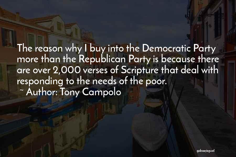 Selkent Quotes By Tony Campolo