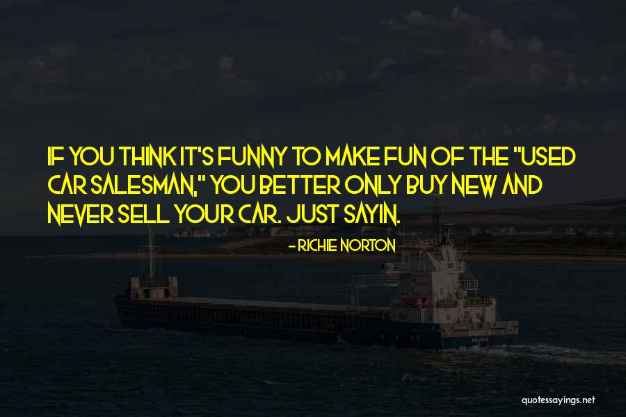 Sell My Car Quotes By Richie Norton