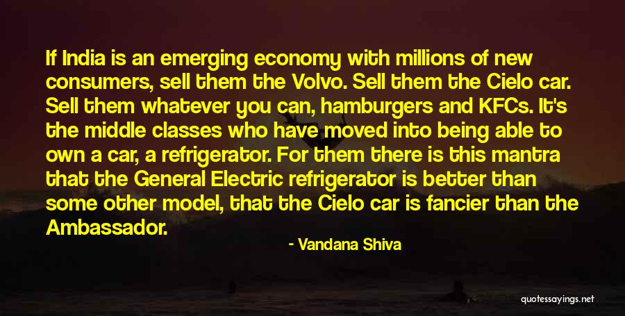 Sell My Car Quotes By Vandana Shiva