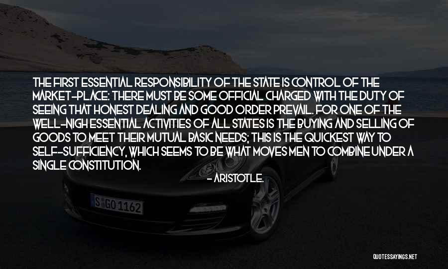 Selling And Buying Quotes By Aristotle.