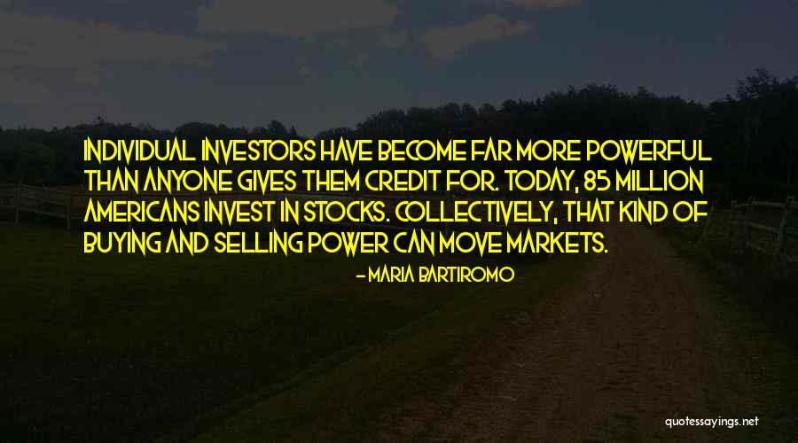 Selling And Buying Quotes By Maria Bartiromo