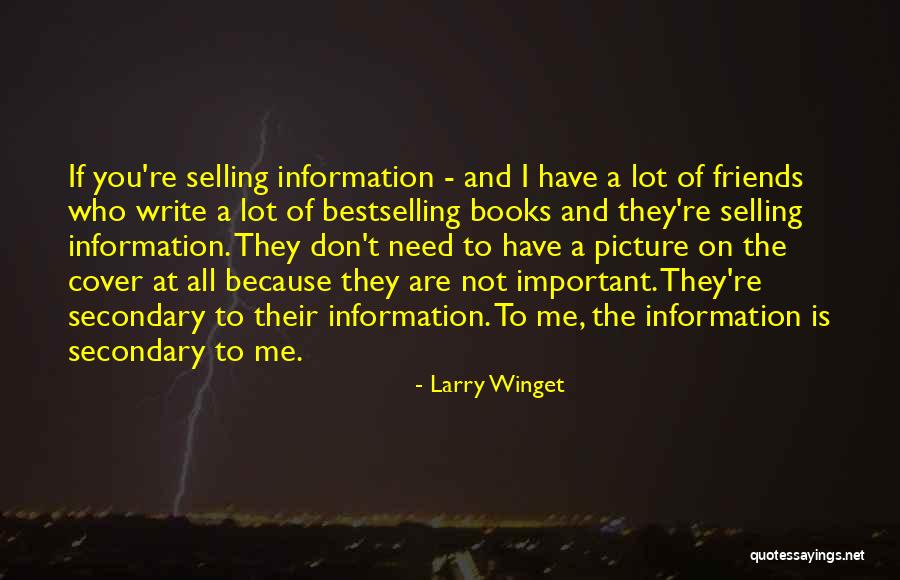 Selling Books Quotes By Larry Winget Selling Books Quotes By Larry Winget