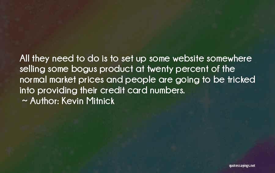 Selling Product Quotes By Kevin Mitnick