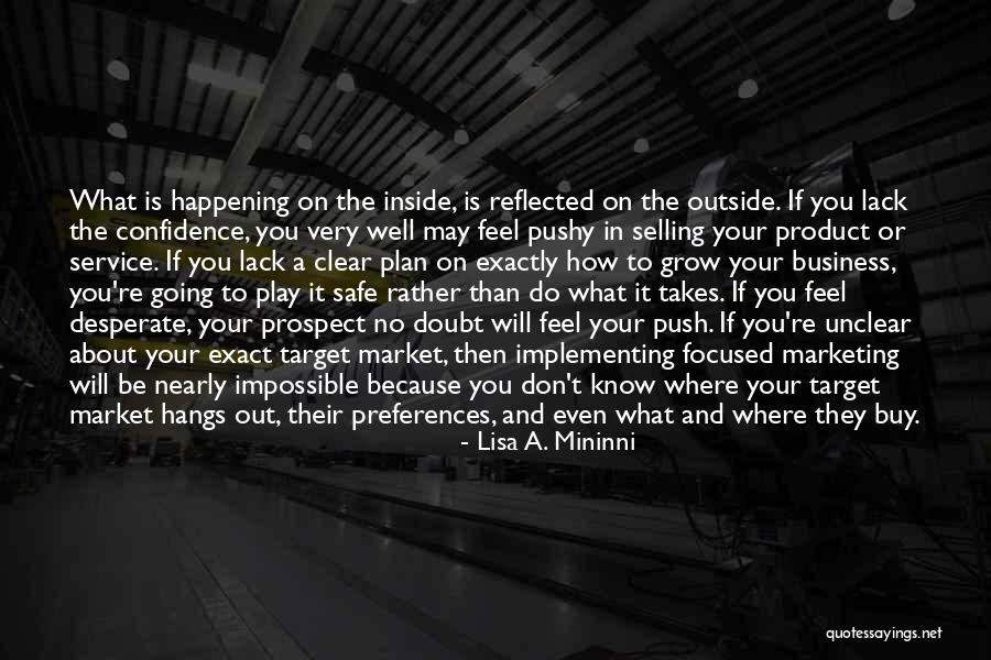 Selling Product Quotes By Lisa A. Mininni