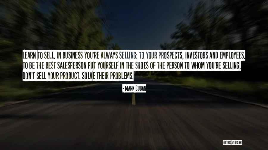 Selling Product Quotes By Mark Cuban