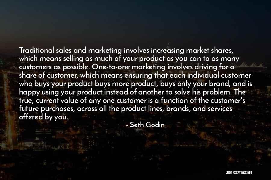 Selling Product Quotes By Seth Godin