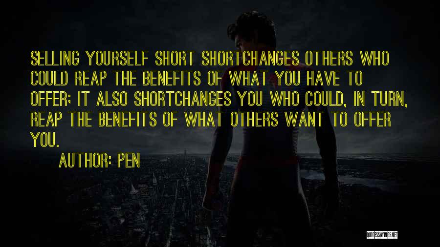 Selling With Confidence Quotes By Pen