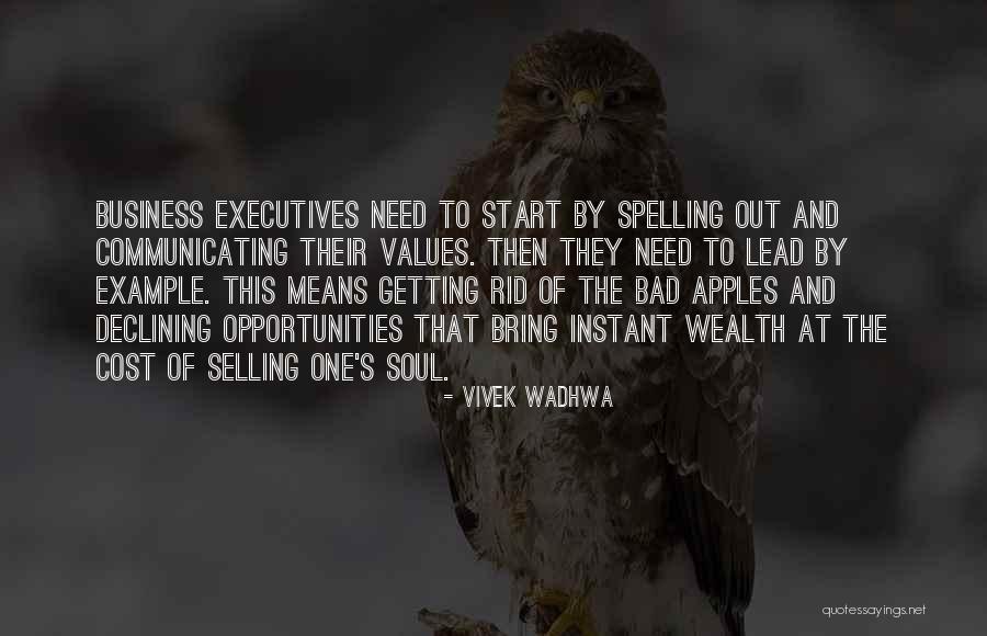 Selling Your Soul Quotes By Vivek Wadhwa