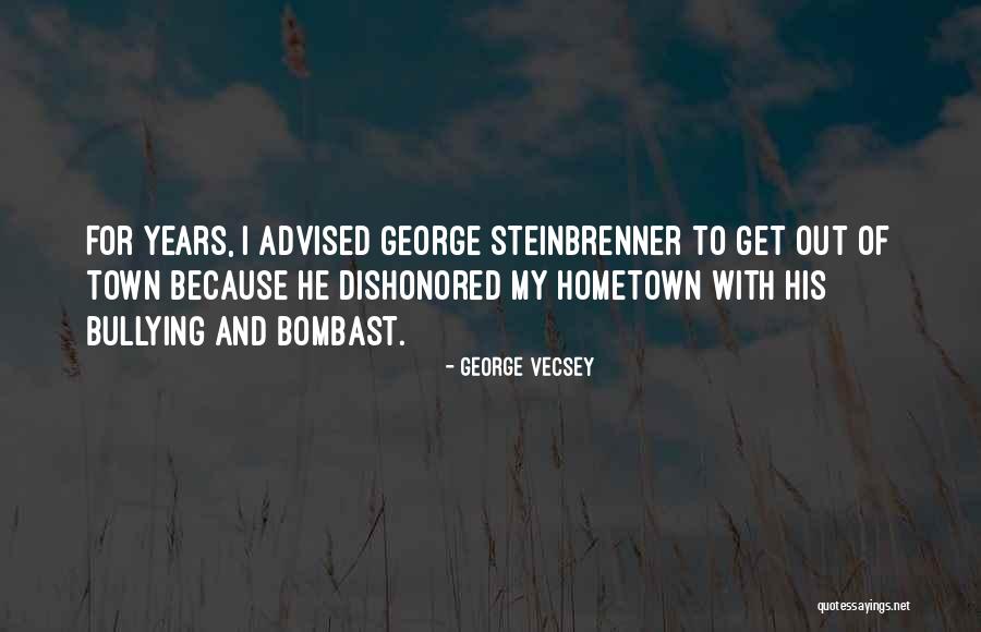 Selskabet Quotes By George Vecsey Selskabet Quotes By George Vecsey