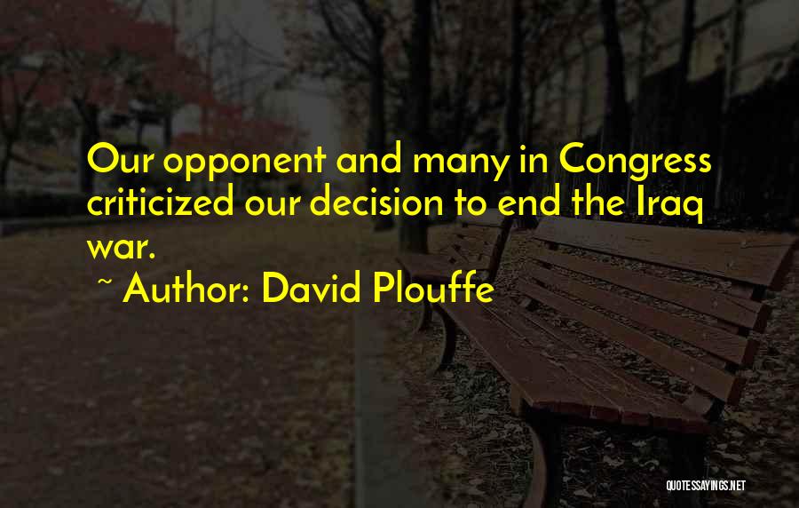Selvon Waldron Quotes By David Plouffe