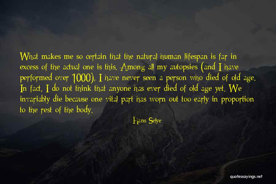 Selye Quotes By Hans Selye Selye Quotes By Hans Selye