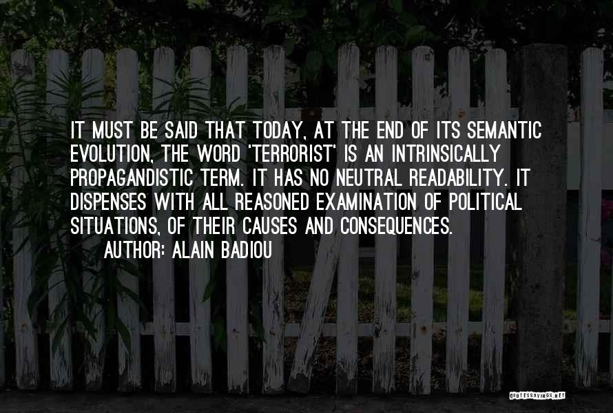 Semantic Quotes By Alain Badiou