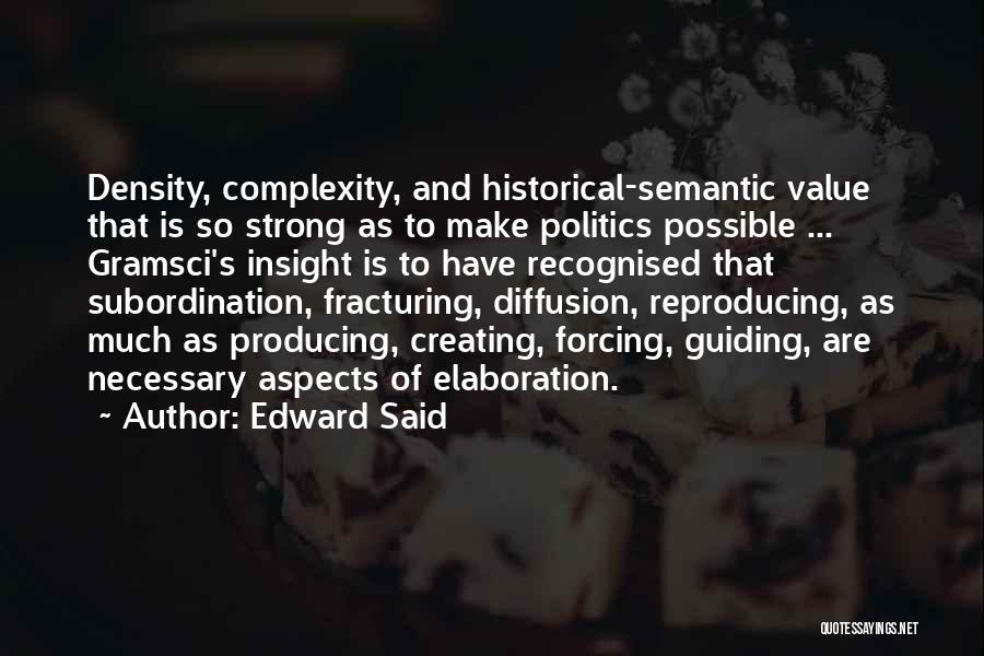 Semantic Quotes By Edward Said