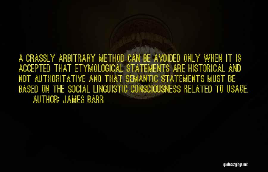 Semantic Quotes By James Barr