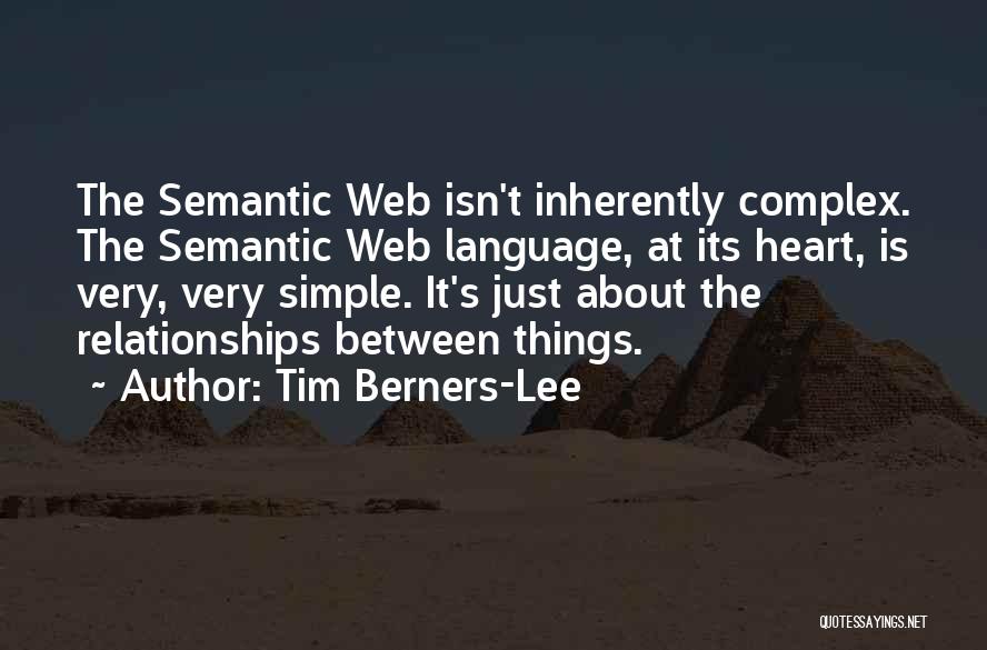 Semantic Quotes By Tim Berners-Lee