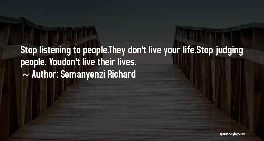 Semanyenzi Richard Quotes 872434