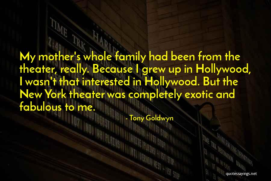 Sembahyang Dhuha Quotes By Tony Goldwyn Sembahyang Dhuha Quotes By Tony Goldwyn