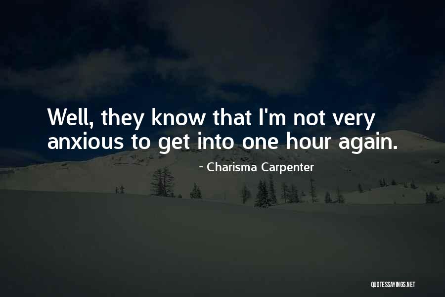 Sembilan Mati Quotes By Charisma Carpenter Sembilan Mati Quotes By Charisma Carpenter