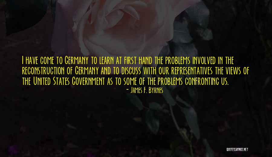 Sembracare Quotes By James F. Byrnes Sembracare Quotes By James F. Byrnes