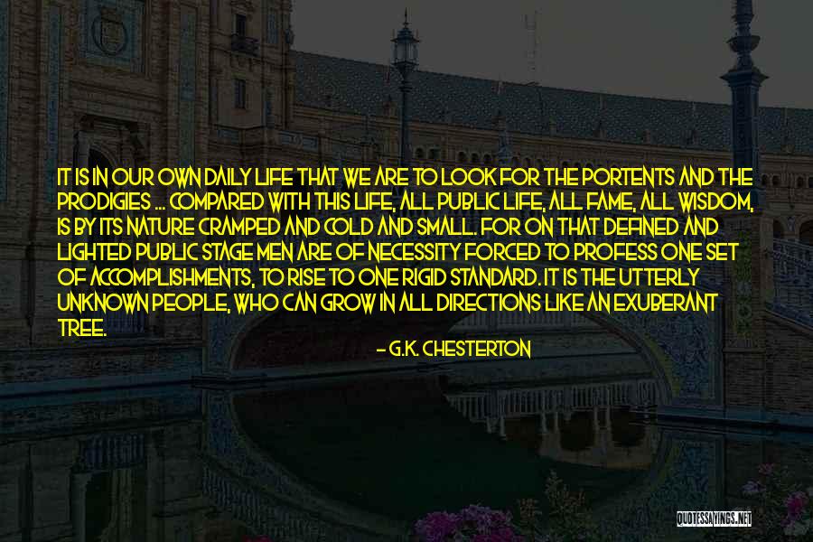 Semi Pro Announcers Quotes By G.K. Chesterton Semi Pro Announcers Quotes By G.K. Chesterton