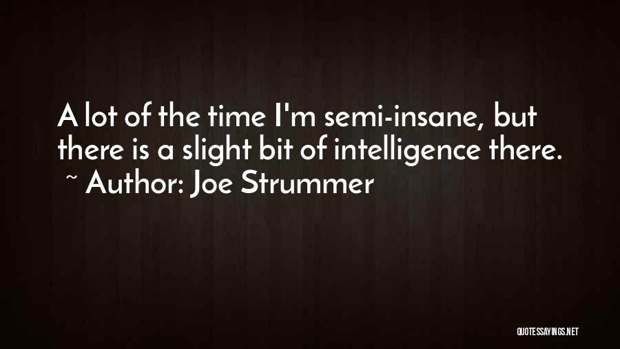 Semi Quotes By Joe Strummer